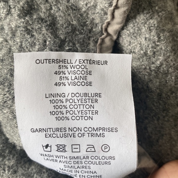 Frank + Oak Grey Wool Jacket - Picture 5 of 5